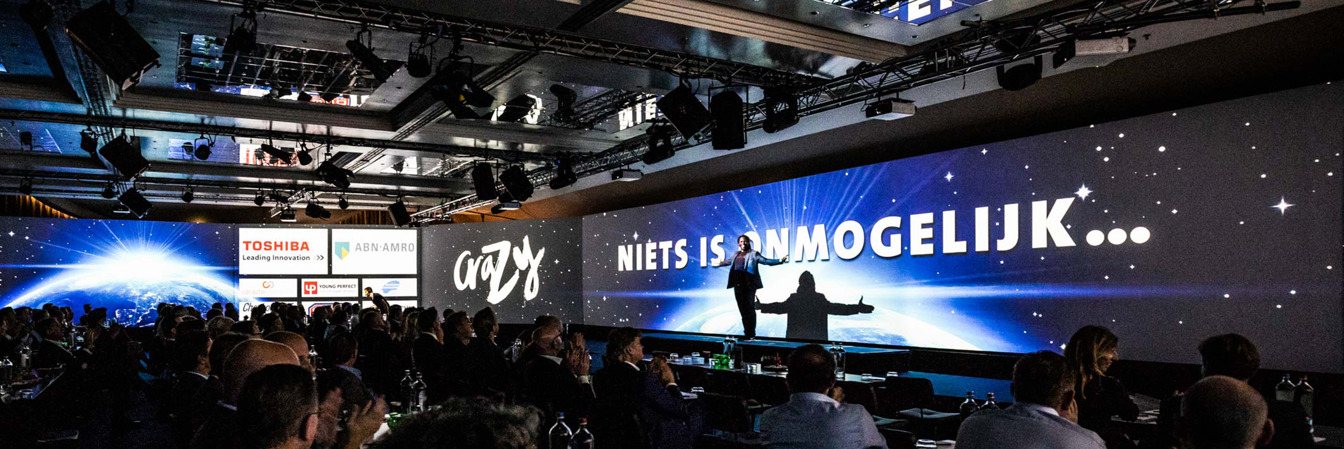 Opening voor een zakelijk evenement