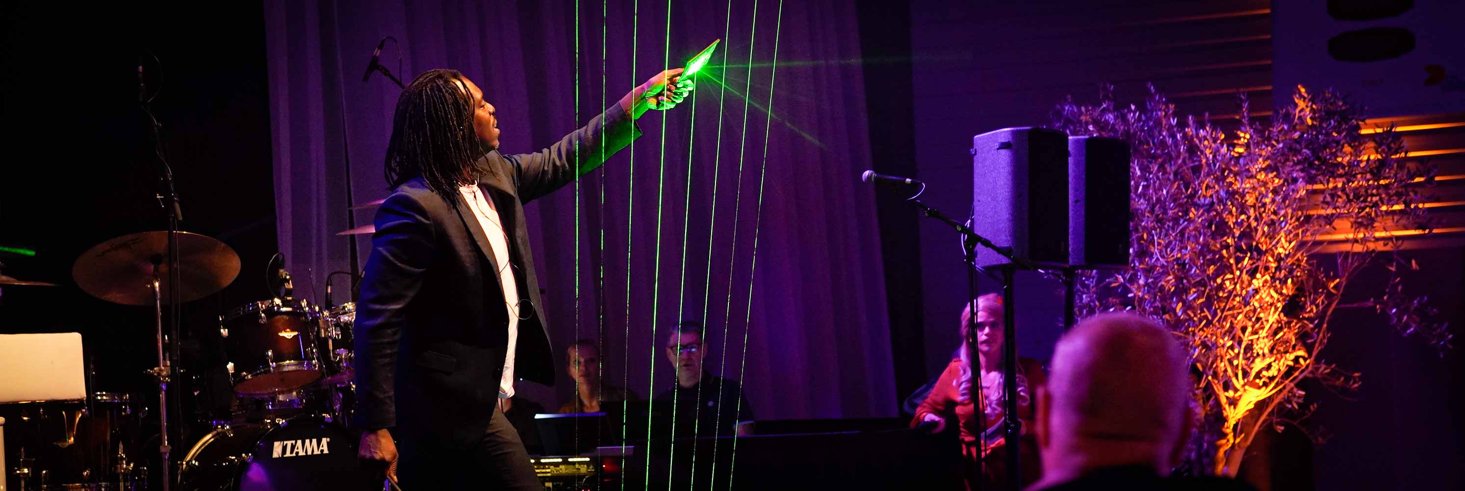 Openingsact voor een nieuwjaarsreceptie